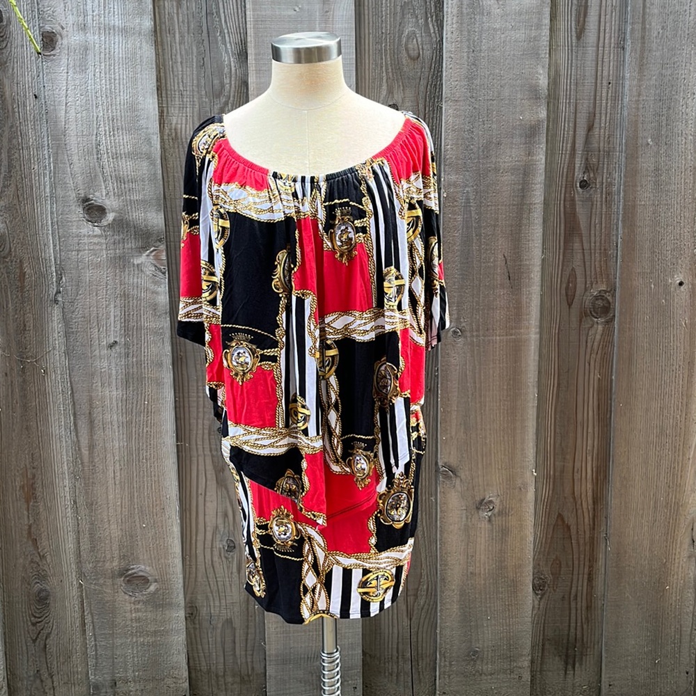 Vintage nautical inspired midi dress